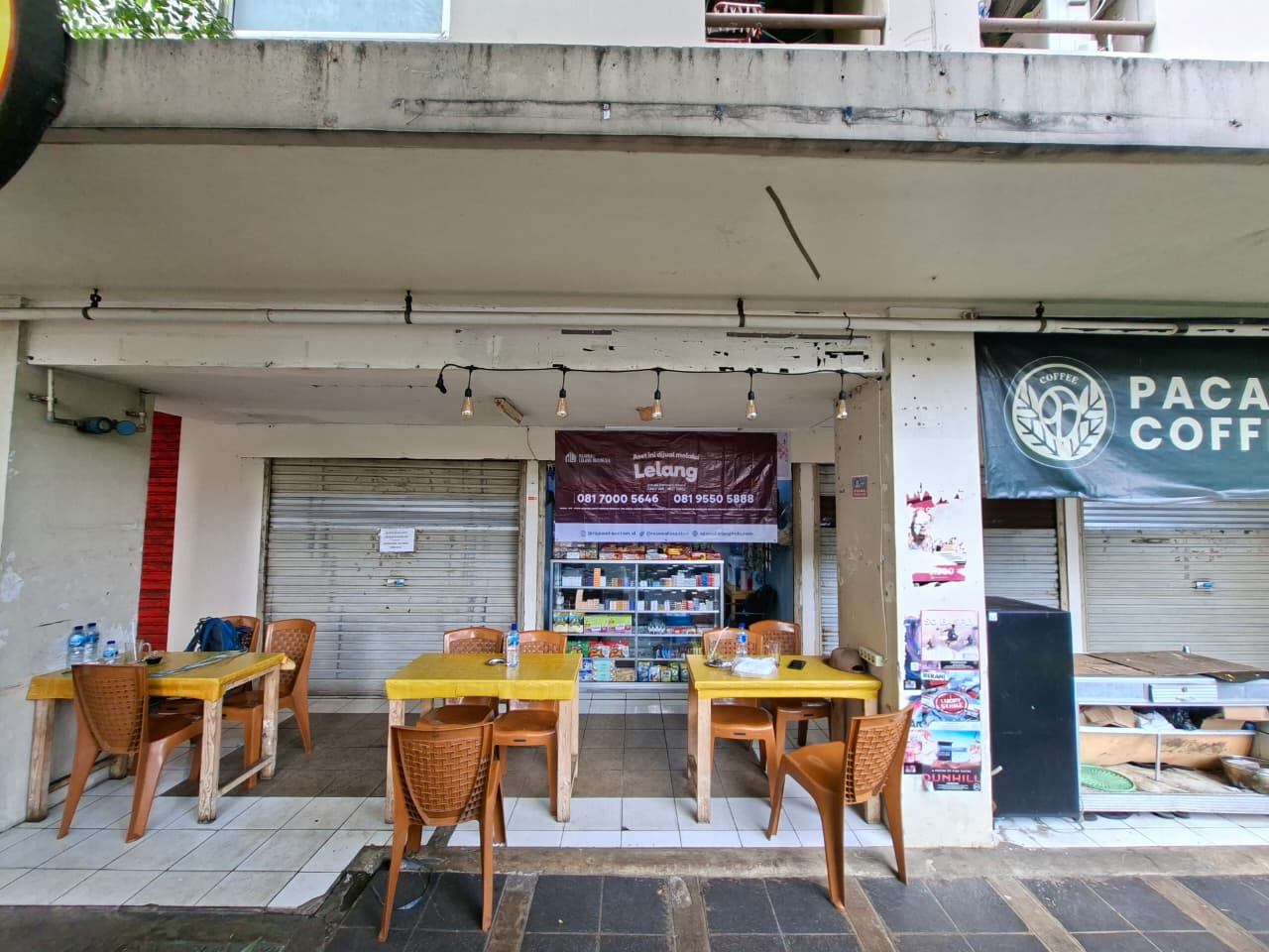 AGUNAN LELANG KIOS APARTEMEN