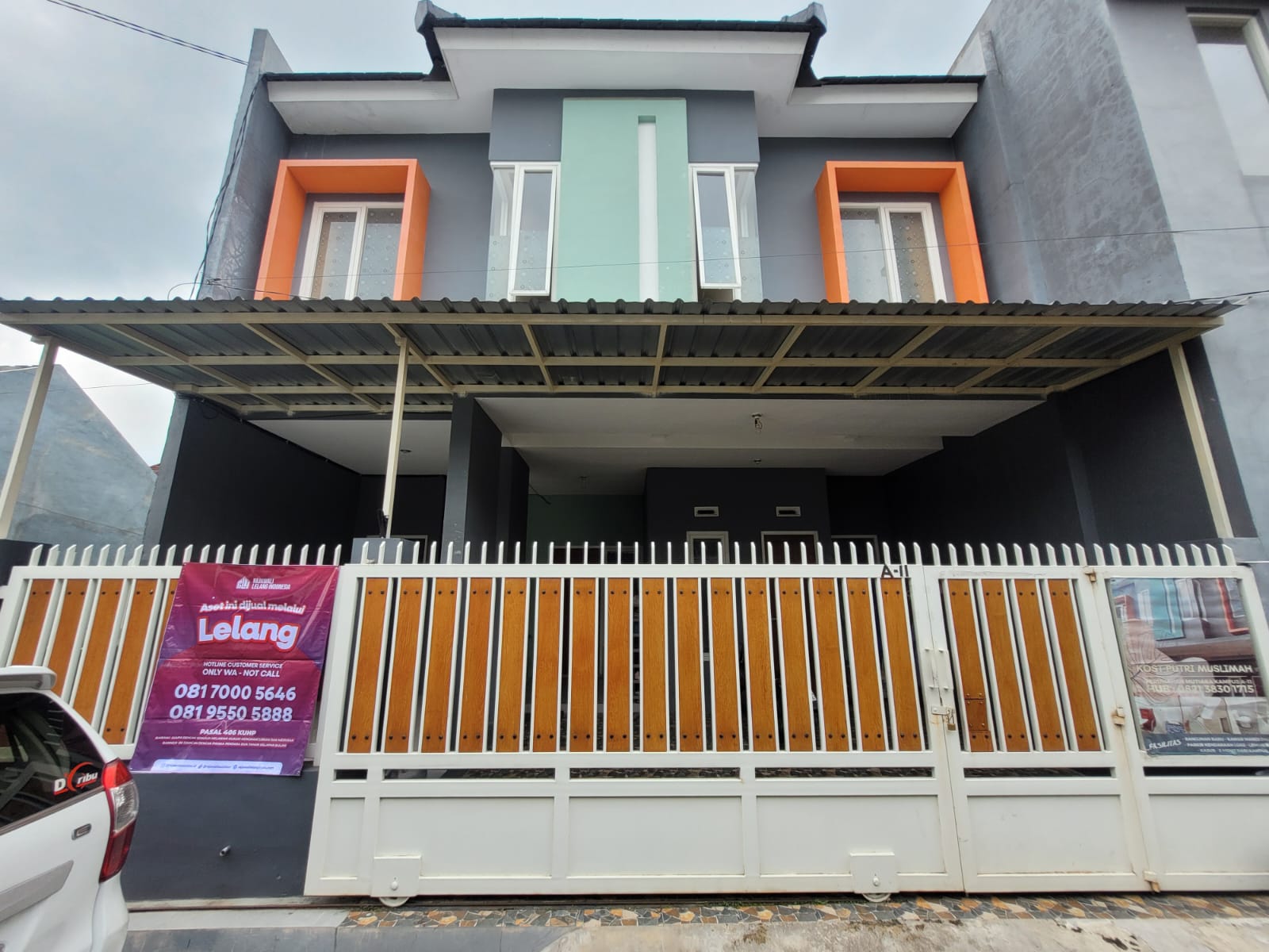 AGUNAN LELANG RUMAH KOS